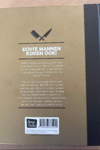 Echte mannen koken ook !