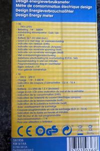 Energieverbruik meter